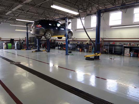 Automotive Garage Flooring
