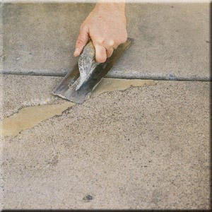 Patching Concrete Shrinkage
